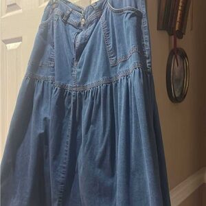 Denim Blue Women's Skirt